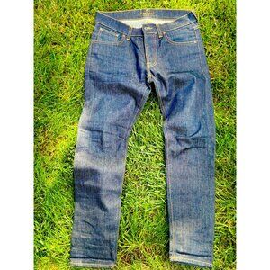 Nudie Jeans In Dark Blue 31W 30L / Men's Designer Jeans